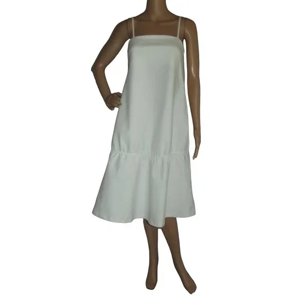 white christmas dresses Midi Shift Dress – MONDY78
